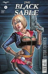 Variant Cover for The Black Sable #5