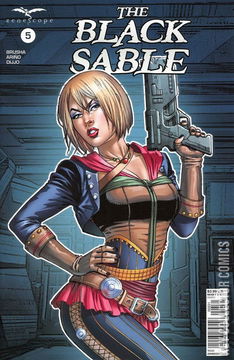 Variant Cover for The Black Sable #5