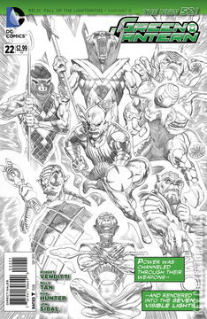 Variant Cover for Green Lantern #22