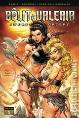 Cover for Belit and Valeria: Swords vs. Sorcery #5