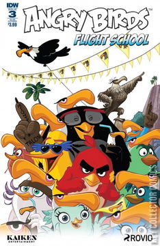 Variant Cover for Angry Birds: Flight School #3
