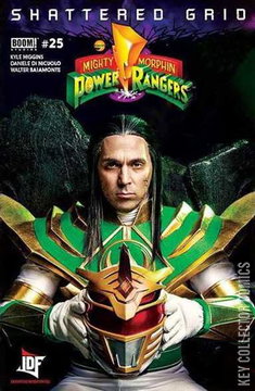 Variant Cover for Mighty Morphin Power Rangers #25