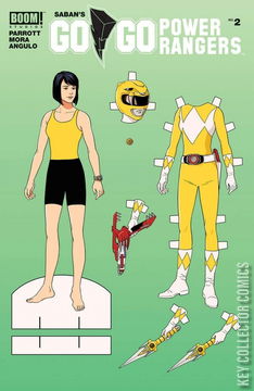 Variant Cover for Go Go Power Rangers #2
