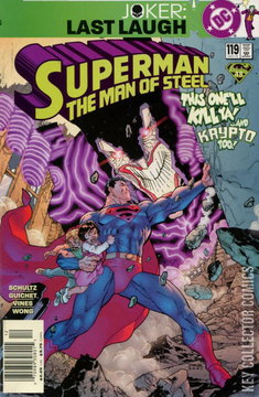 Variant Cover for Superman: The Man of Steel #119