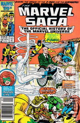 Variant Cover for Marvel Saga: The Official History of the Marvel Universe #10