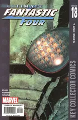Cover for Ultimate Fantastic Four #18