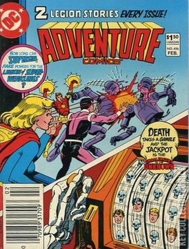 Variant Cover for Adventure Comics #496