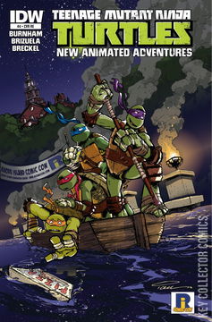 Variant Cover for Teenage Mutant Ninja Turtles: New Animated Adventures #4