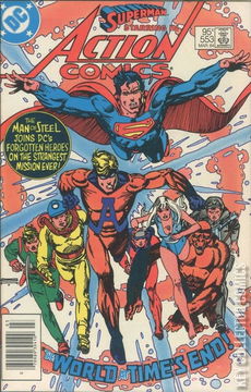 Variant Cover for Action Comics #553