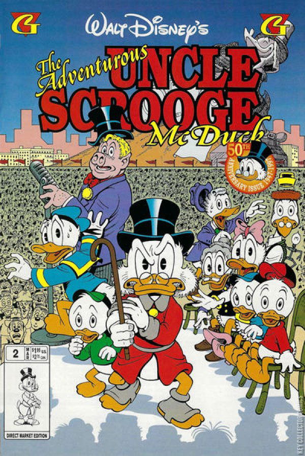 Adventurous Uncle Scrooge Mcduck Published March