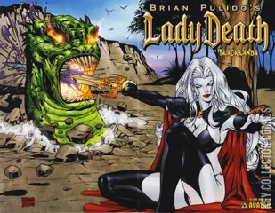 Variant Cover for Lady Death: Blacklands #2