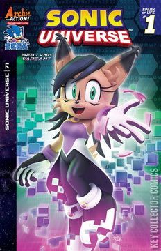 Variant Cover for Sonic Universe #71