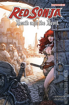 Variant Cover for Red Sonja: Death and the Devil #3