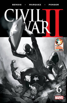 Variant Cover for Civil War II #6
