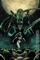 Variant Cover for Aliens / Vampirella #1