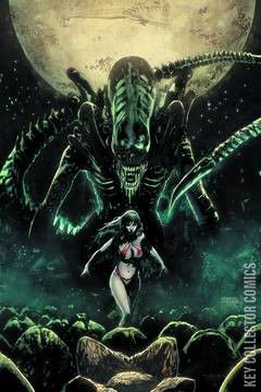 Variant Cover for Aliens / Vampirella #1
