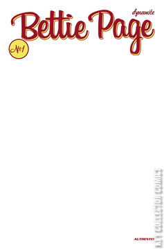 Variant Cover for Bettie Page #1