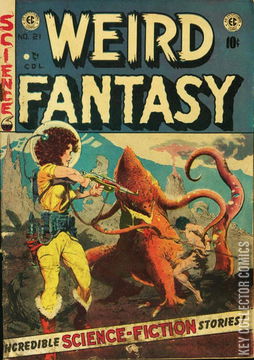 Variant Cover for Weird Fantasy #21