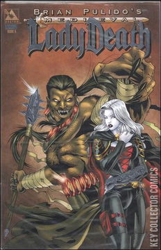 Variant Cover for Medieval Lady Death #5