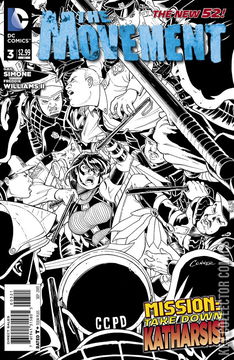 Variant Cover for The Movement #3