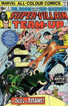 Variant Cover for Super-Villain Team-Up #4