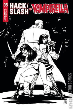 Variant Cover for Hack / Slash vs. Vampirella #5