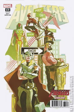 Variant Cover for Avengers, The #678