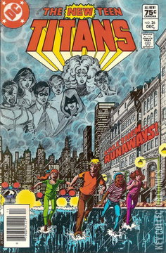 Variant Cover for New Teen Titans #26