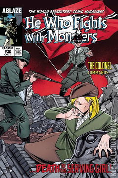 Variant Cover for He Who Fights With Monsters #2