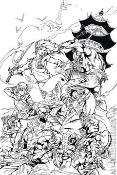 Variant Cover for Killing Red Sonja #2