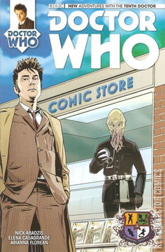 Variant Cover for Doctor Who: The Tenth Doctor #1