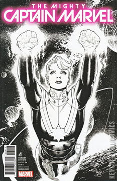 Variant Cover for Mighty Captain Marvel #1