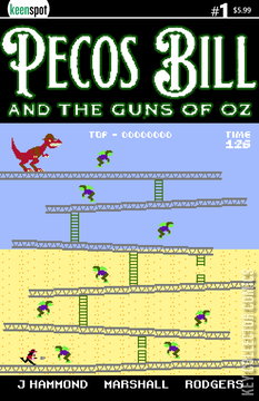 Variant Cover for Pecos Bill and the Guns of Oz #1