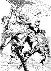 Variant Cover for Captain America #700