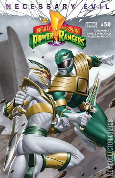 Variant Cover for Mighty Morphin Power Rangers #50