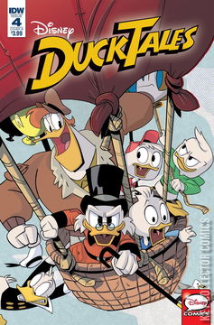 Variant Cover for DuckTales #4