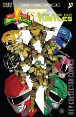 Variant Cover for Mighty Morphin Power Rangers / Teenage Mutant Ninja Turtles #1