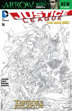 Variant Cover for Justice League #16