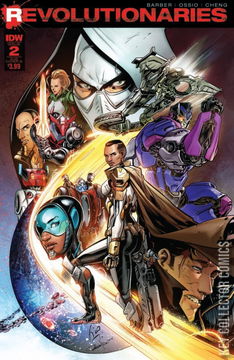 Variant Cover for Revolutionaries #2