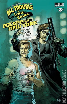 Variant Cover for Big Trouble in Little China / Escape From New York #3