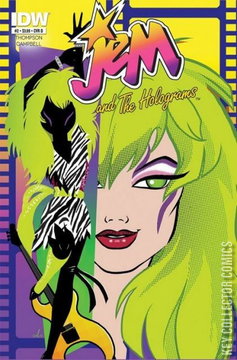 Variant Cover for Jem and The Holograms #2