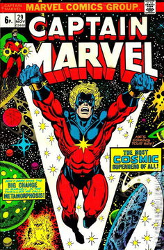 Variant Cover for Captain Marvel #29