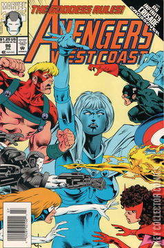 Variant Cover for West Coast Avengers #96