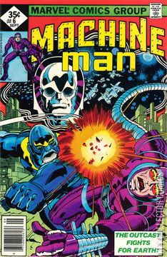 Variant Cover for Machine Man #6