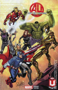 Variant Cover for Age of Ultron #10