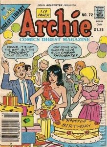 Archie Comics Digest #72
