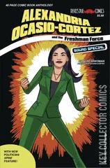 Variant Cover for Alexandria Ocasio-Cortez and the Freshman Force: Squad Special #1