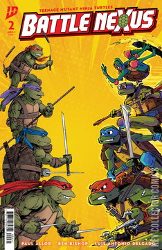 Variant Cover for Teenage Mutant Ninja Turtles: Battle Nexus #2