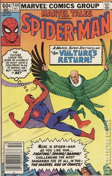 Variant Cover for Marvel Tales #144