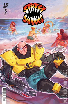 Variant Cover for Street Sharks #5